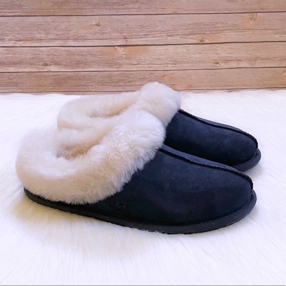 UGG Shoes - UGG Women’s Moraene Navy Suede Slippers